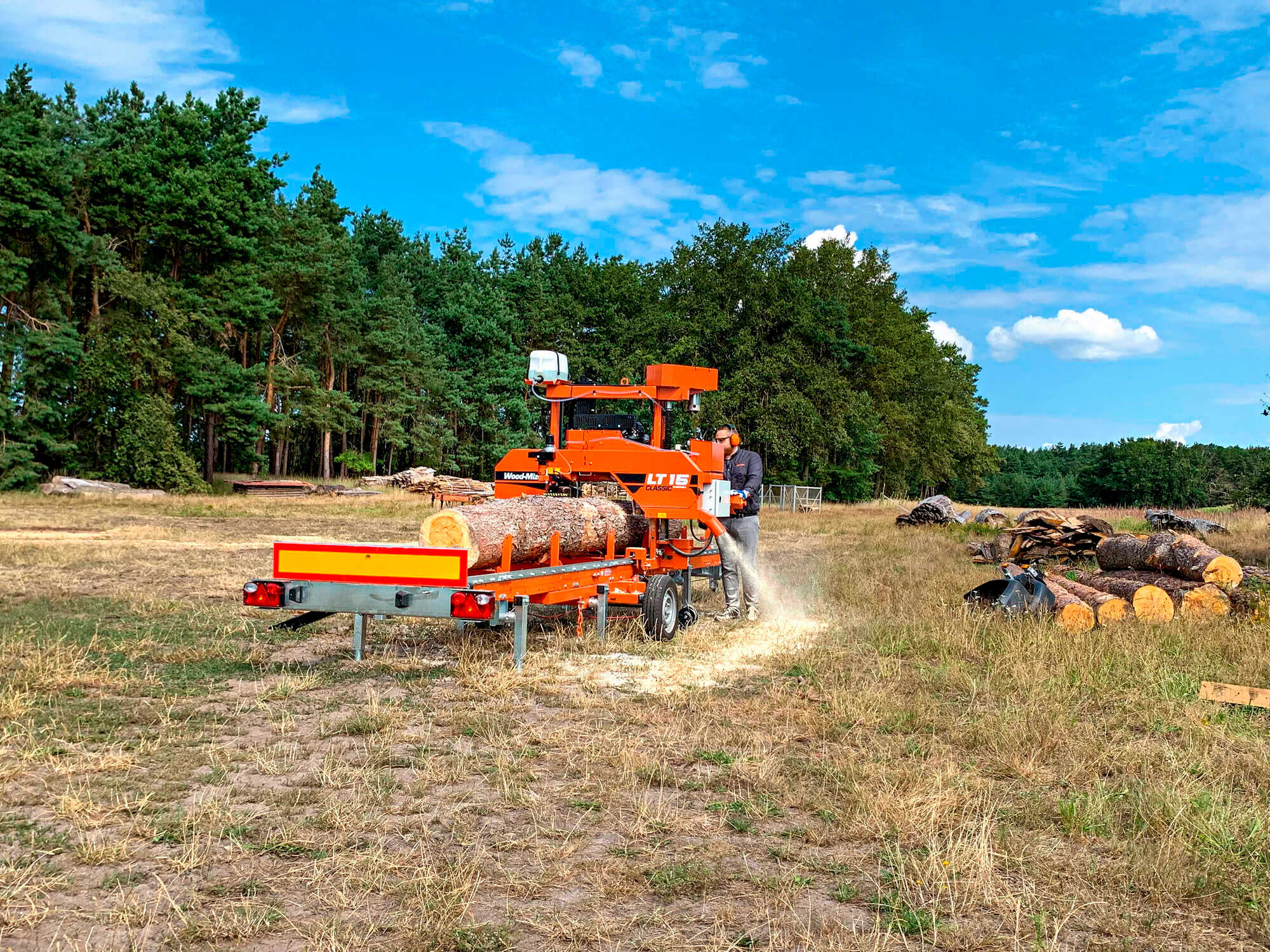 LT15 mobil von WoodMizer AFZ DerWald 222021