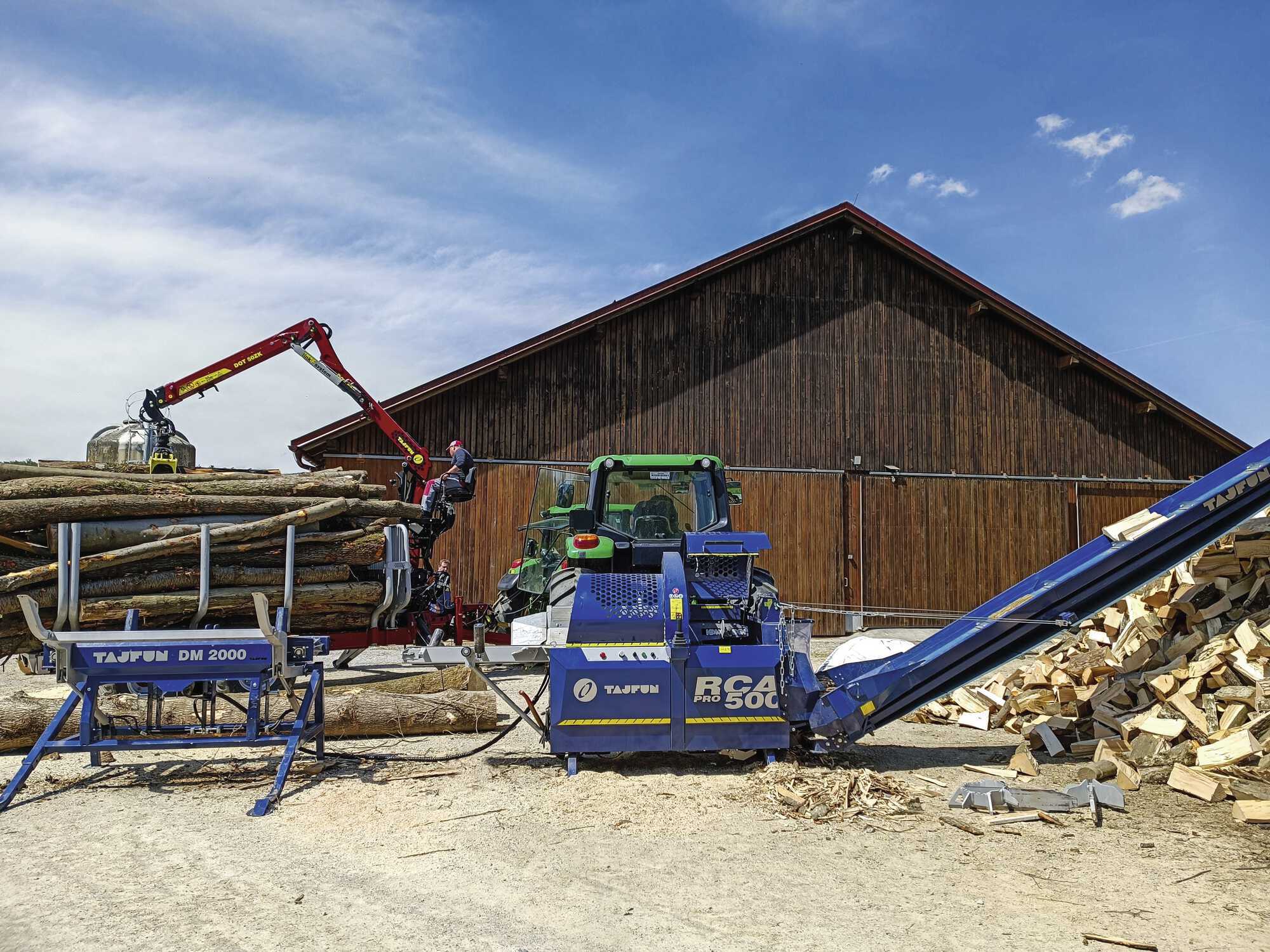 Sägespaltautomat RCA 500 Joy PRO AFZ DerWald 132022 Sägespaltautomat RCA 500 Joy PRO AFZ DerWald 132022