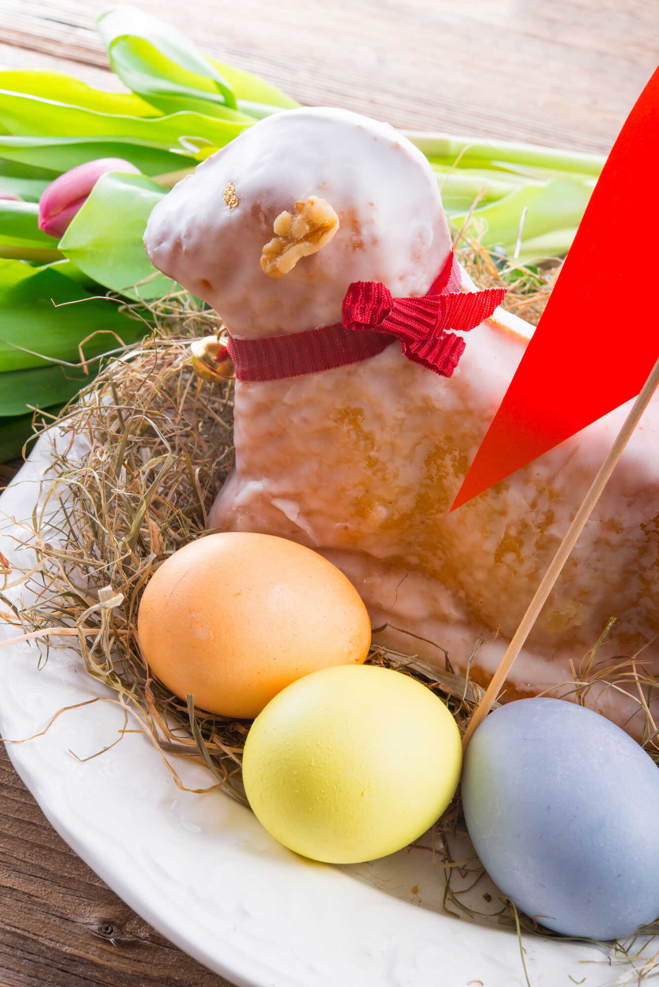 Ein Osterlämmchen für den Osterkorb - Bayerisches Landwirtschaftliches ...