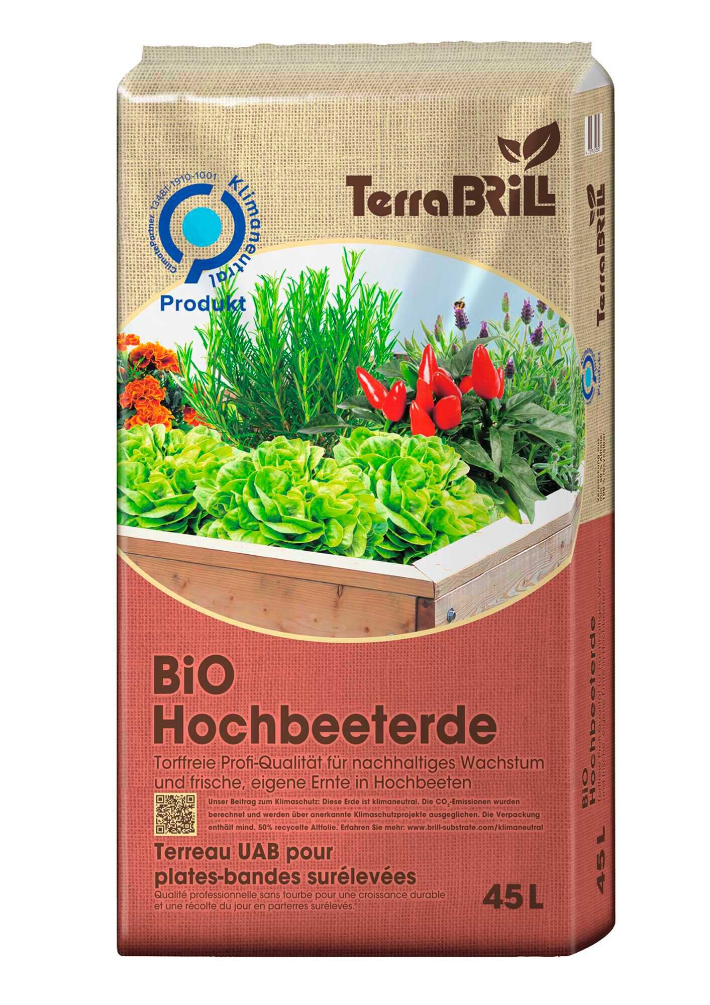 Klimaneutrale HochbeetErde kraut&rüben 62021