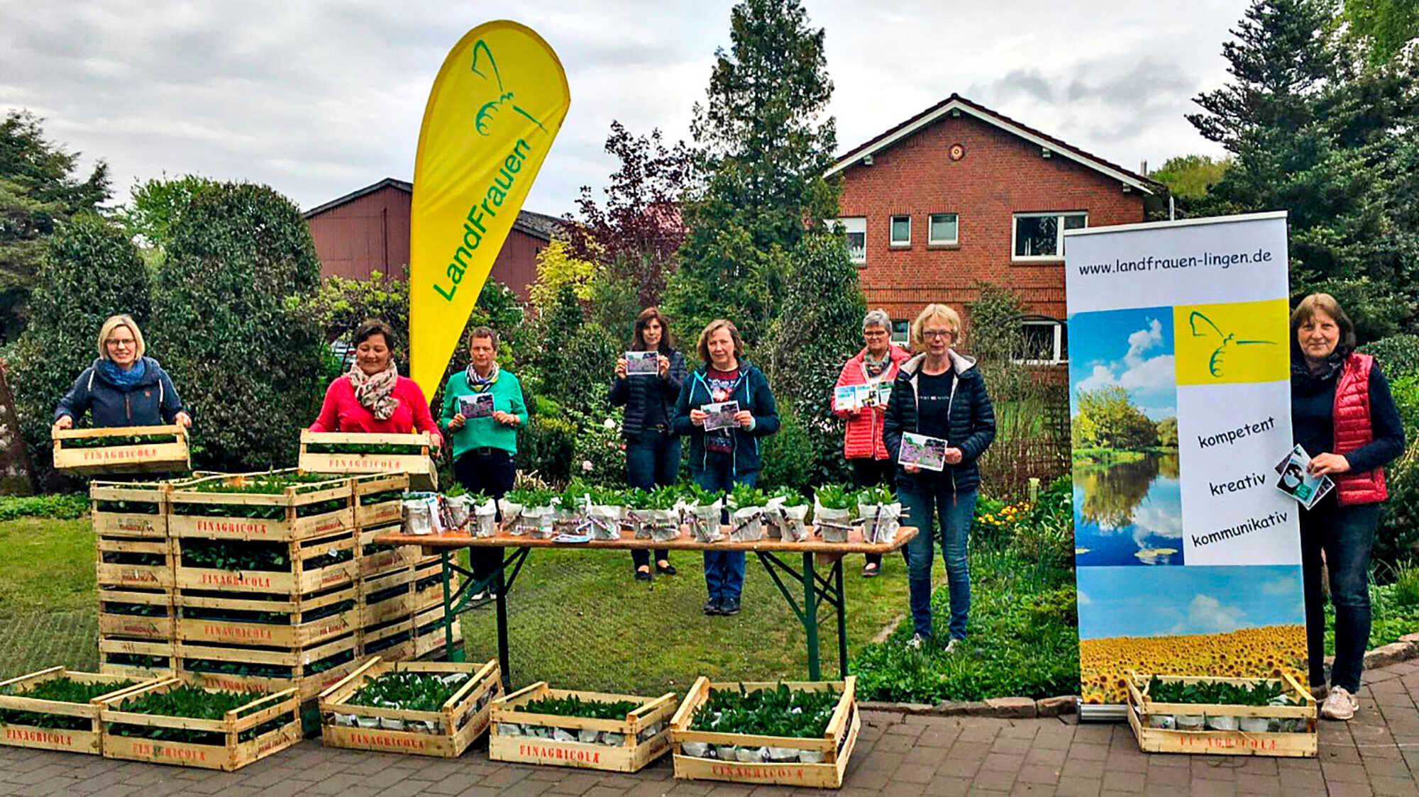 Die Blumen machen den Garten nicht der Zaun LAND & FORST 222021