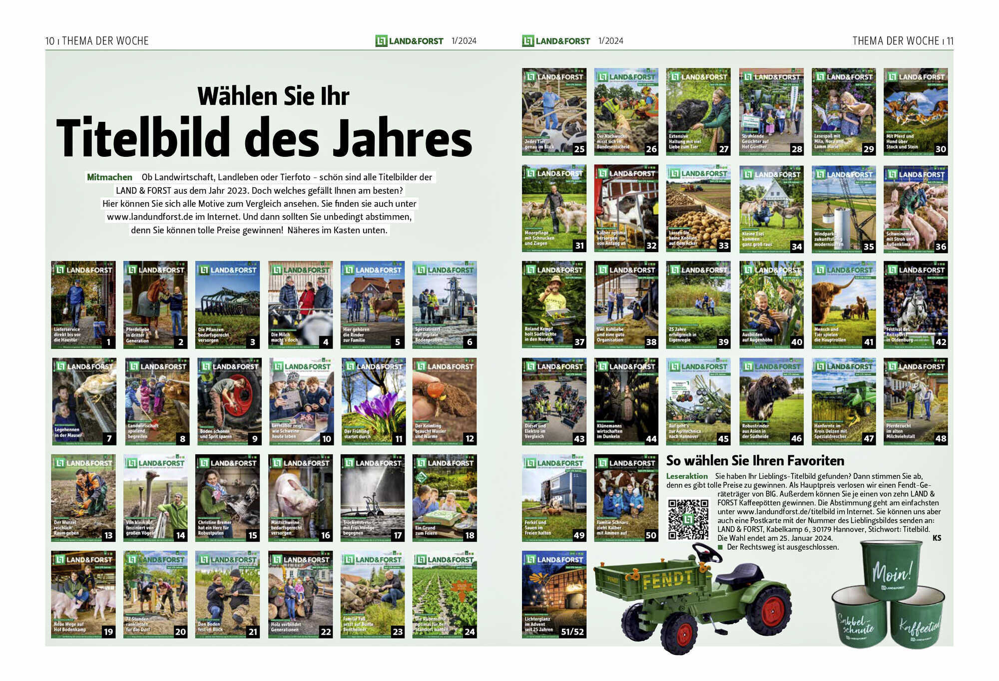 LAND & FORSTTitelbild des Jahres gesucht! LAND & FORST 32024