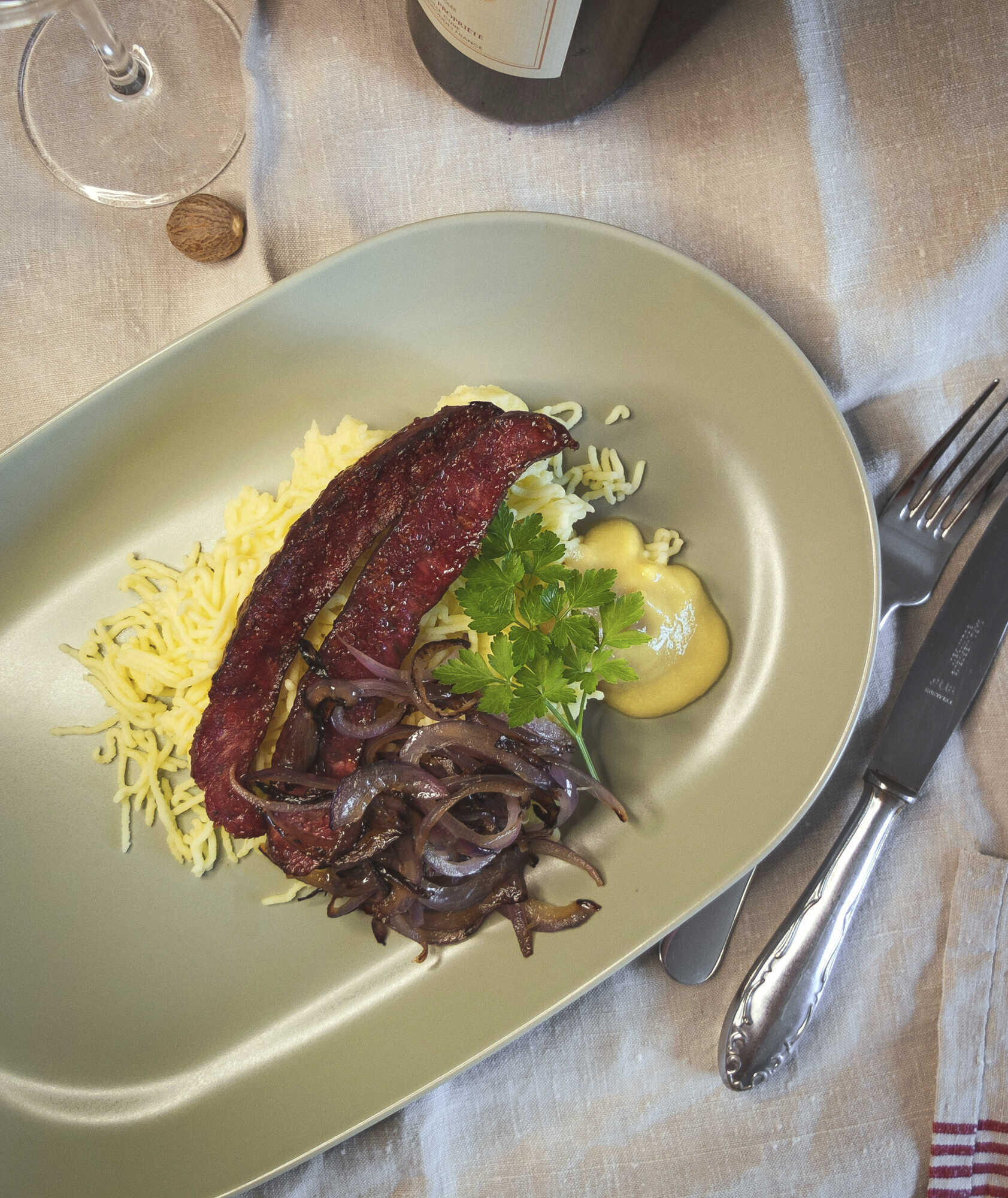 Tote Oma oder Himmel und Erde mit Wildfleisch - Niedersächsischer Jäger ...