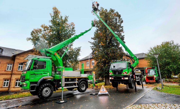 und einen Unimog U 20 | © Fotos: G. Fronemann