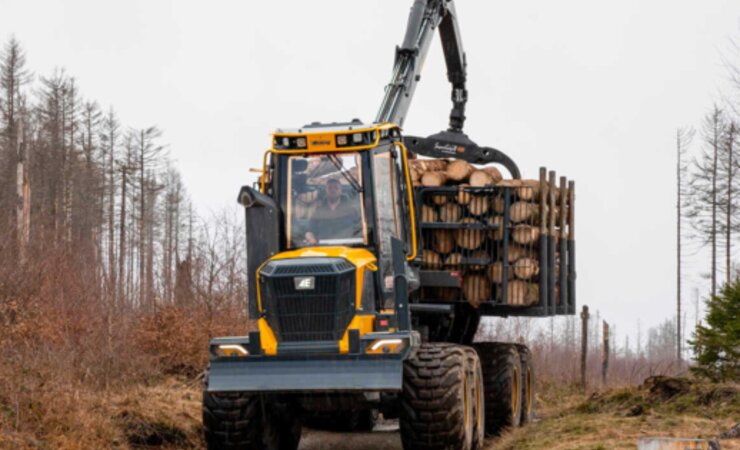 imposanten Auftritt des Ecolog 584F bei | © Fotos: H. Höllerl