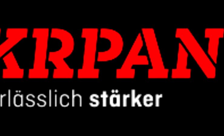 Der neue Markenschriftzug von Krpan | © Krpan