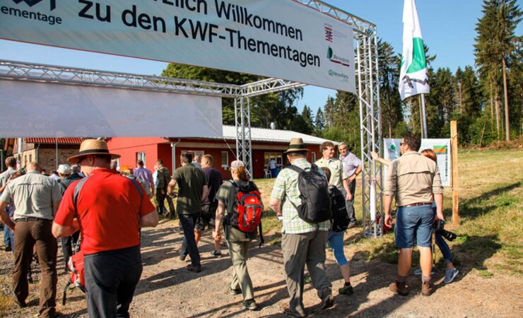 Vom 31. März bis zum 2. April finden die KWF-Thementage statt. Themenschwerpunkte sind Wiederbewaldung und Waldumbau | © M. Steinfath