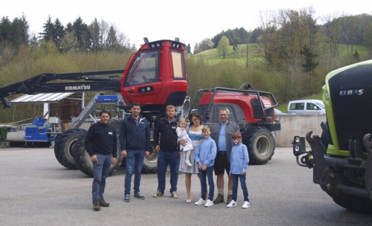 Die Familie Moeser versammelt zum Gruppenbild | © A. Friedrich