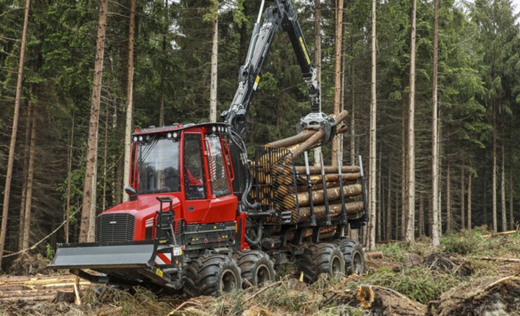Forwarder in das Programm auf | © Fotos: O. Gabriel