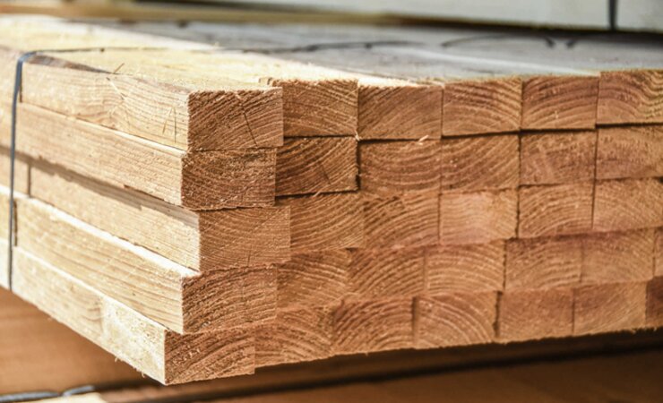 Ausschließlich aufgrund höherer Preise hat der deutsche Holzhandel im 1. Quartal 2022 ein Umsatzplus von 25 % erzielt. Einen Mengenzuwachs hat es praktisch nicht gegeben. | © Marc Kubatta-Große