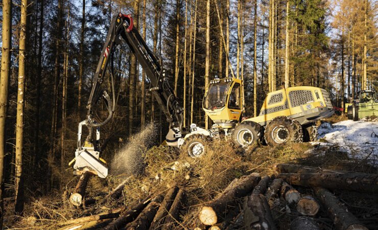 für die Holzernte im Hang | © Fotos: H. Höllerl