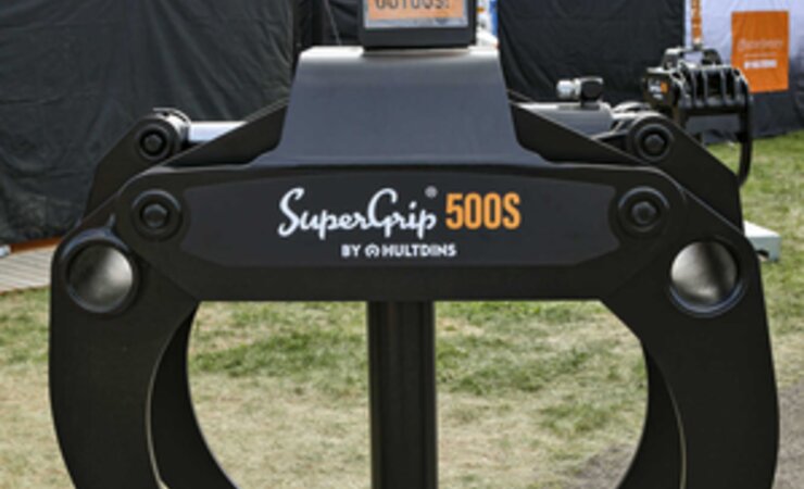 Der neue Hultdins-Greifer Super Grip 500S | © O. Gabriel