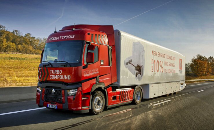 Bei Verbrauchsfahrten ganz vorne dabei: Der Renault t 480-TC | © Renault Trucks