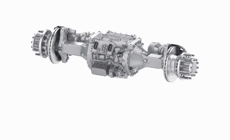 Die AxTrax 2 vereint Motor, Getriebe, Differenzial, Antriebswellen und den eigentlichen Achskörper in sich | © ZF Friedrichshafen