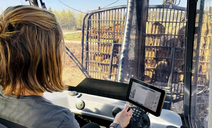 Im November bietet Wahlers Forsttechnik in Seesen wieder eine Forwarderschulung für Frauen an | © Wahlers Forsttechnik