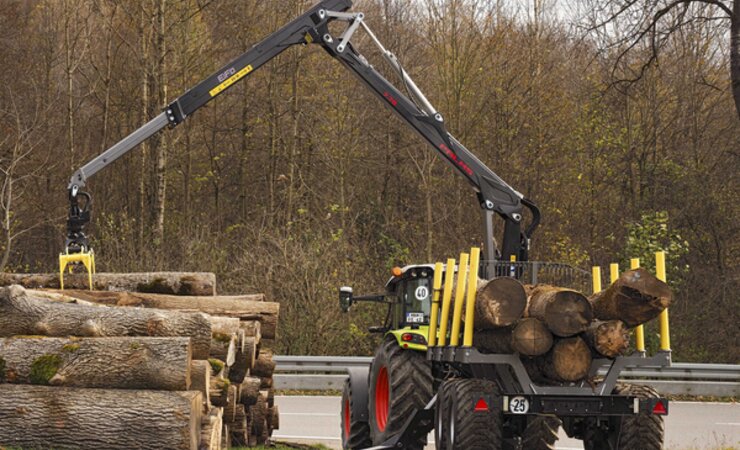 neuen Kran Palms 7.78 | © EiFo Forsttechnik