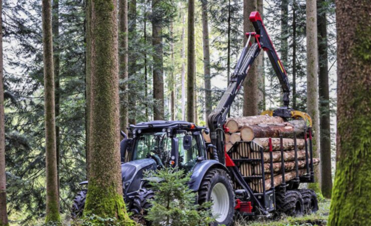 Rückewagen von Horsch? 
    Das Landtechnikunternehmen
        überrascht mit einer Zusammen-
             arbeit in der Forsttechnik. | © Horsch