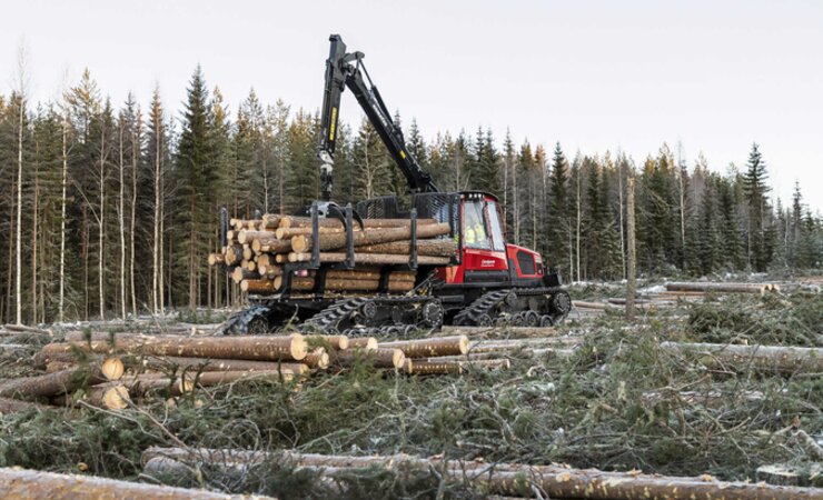 Der Raupenforwarder Centipede | © Komatsu Forest