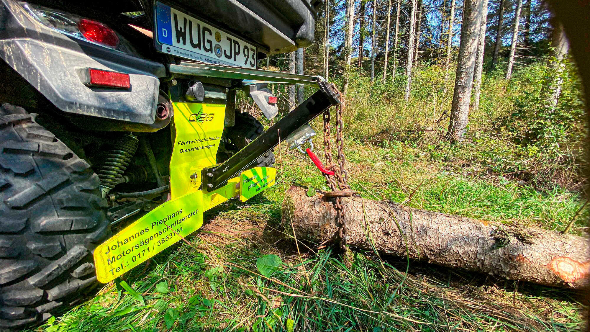 Beifäller auf vier Rädern - Forst&Technik 10-2021