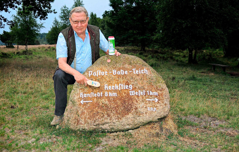 Zur Saison sind die Findlinge wieder blitzblank LUF 272021