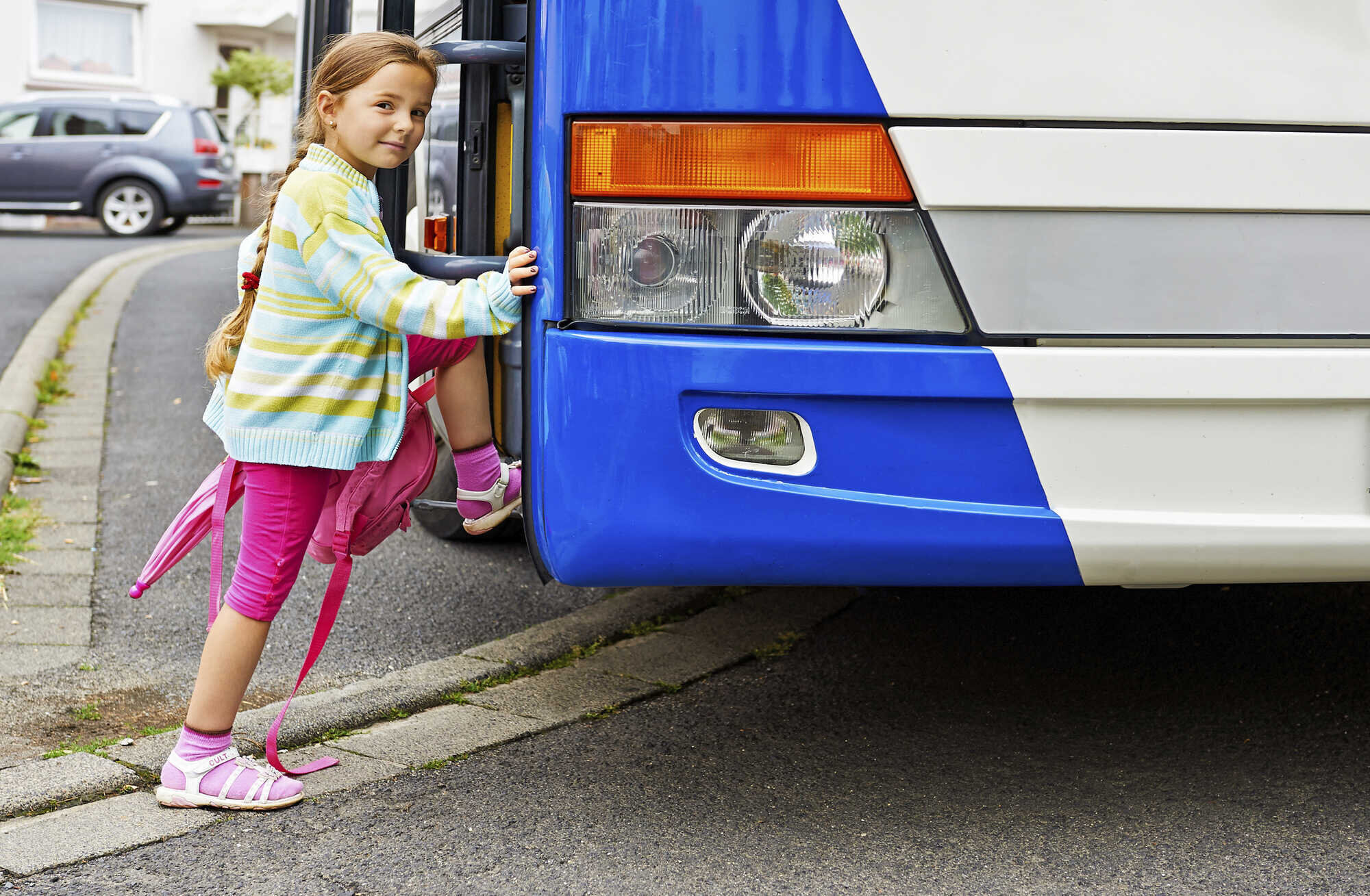 Den Weg zum Bus intensiv üben LUF 332022