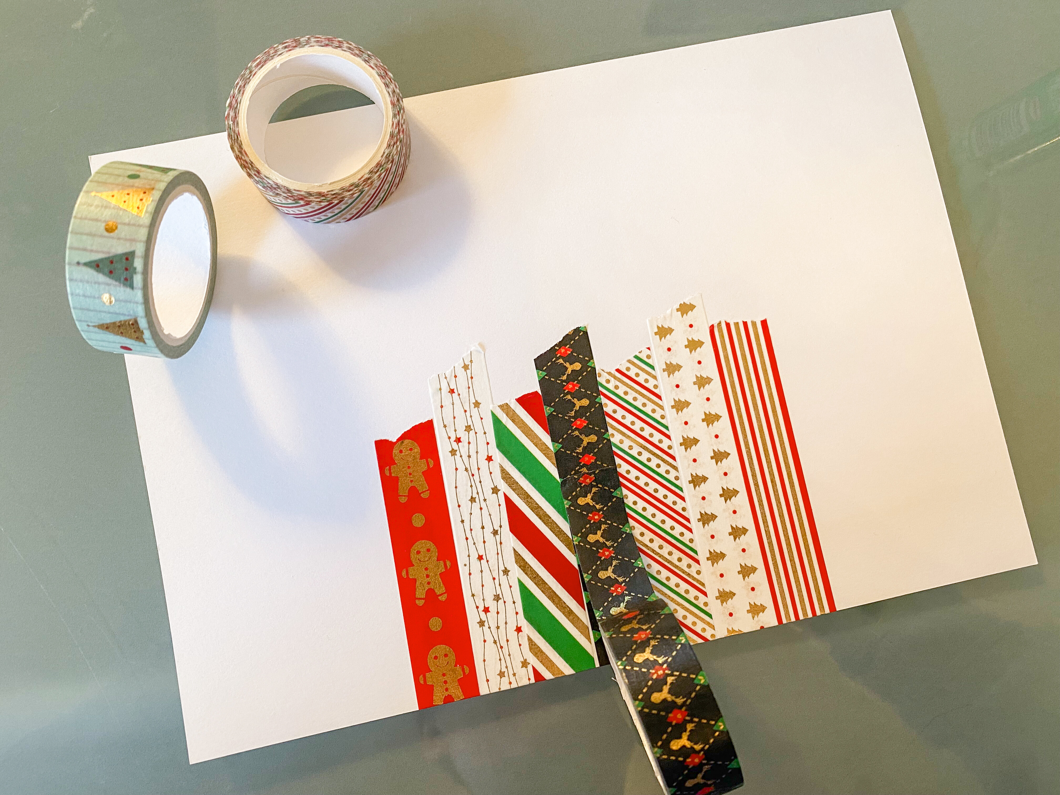 Bunte Weihnachtskarten basteln LAND & FORST 482022